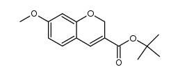 tert-butyl 7-methoxy-2H-chromene-3-carboxylate结构式