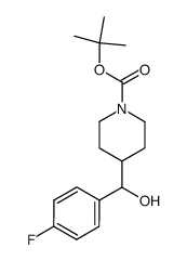 tert-butyl 4-((4-fluorophenyl)(hydroxy)methyl)piperidine-1-carboxylate picture