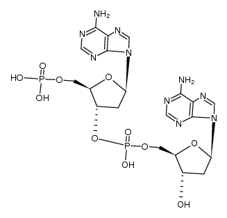 5'-d(A2)-3'结构式