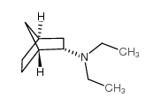 N,N-二乙基-内-2-氨基降冰片烷结构式