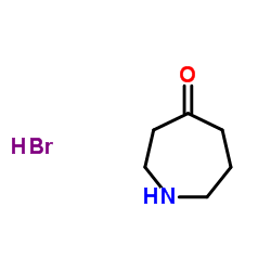 4-Azepanone hydrobromide (1:1)结构式