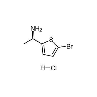 (R)-1-(5-Bromothiophen-2-yl)ethan-1-aminehydrochloride picture