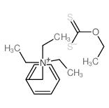 (Benzyltriethyl)ammonium ethylxanthate Structure