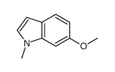 6-methoxy-1-methylindole结构式