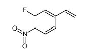 4-ethenyl-2-fluoro-1-nitrobenzene Structure