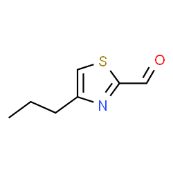 2-Thiazolecarboxaldehyde, 4-propyl- (9CI)结构式