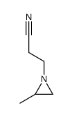 3-(2-methylaziridin-1-yl)propanenitrile Structure