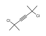 2,5-dichloro-2,5-dimethyl-3-hexyne结构式