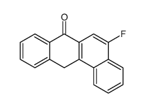 5-fluoro-12H-benzo[a]anthracen-7-one结构式