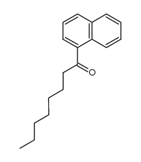 1-[1]naphthyl-octan-1-one Structure