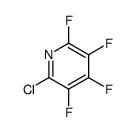 2-chloro-3,4,5,6-tetrafluoropyridine结构式