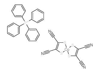 cobalt; (Z)-1,2-dicyanoethene-1,2-dithiolate; tetraphenylphosphanium picture