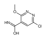 6-氯-3-甲氧基吡嗪-4-羧酰胺结构式