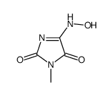 5-(hydroxyamino)-3-methylimidazole-2,4-dione Structure