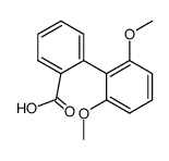 2',6'-Dimethoxy-biphenyl-carbonsaeure-(2) Structure