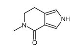 4H-Pyrrolo[3,4-c]pyridin-4-one,2,5,6,7-tetrahydro-5-methyl-(9CI) Structure