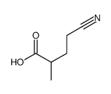 4-cyano-2-methylbutanoic acid Structure