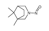 1,8,8-Trimethyl-3-nitroso-3-azabicyclo[3.2.1]octane Structure