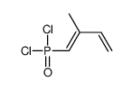 1-dichlorophosphoryl-2-methylbuta-1,3-diene结构式