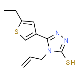 4-ALLYL-5-(5-ETHYLTHIEN-3-YL)-4H-1,2,4-TRIAZOLE-3-THIOL picture