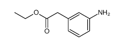 2-(3-Aminophenyl)acetic acid ethyl ester structure