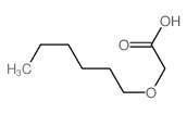 2-hexoxyacetic acid结构式