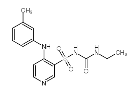 托拉塞米杂质C结构式