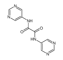 N,N'-di-pyrimidin-5-yl-oxalamide Structure