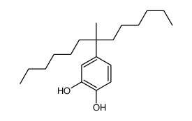 4-(7-methyltridecan-7-yl)benzene-1,2-diol结构式