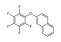 2-(2,3,4,5,6-pentafluorophenoxy)naphthalene Structure