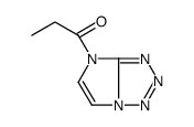 1-imidazo[2,1-e]tetrazol-4-ylpropan-1-one结构式