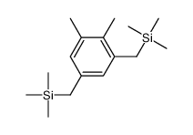 [2,3-dimethyl-5-(trimethylsilylmethyl)phenyl]methyl-trimethylsilane结构式