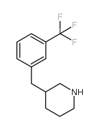 3-(3-TRIFLUOROMETHYL-BENZYL)-PIPERIDINE Structure