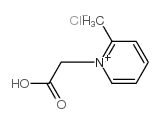 Pyridinium,1-(carboxymethyl)-2-methyl-, chloride (1:1) picture