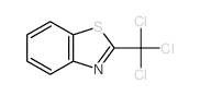 2-(trichloromethyl)benzothiazole结构式