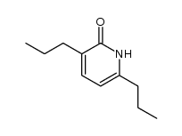 3,6-dipropyl-2(1H)-pyridinone Structure