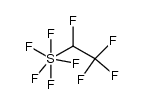 pentafluoro-(1,2,2,2-tetrafluoro-ethyl)-λ6-sulfane Structure