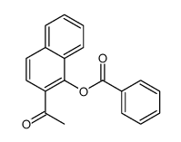 2-acetyl-1-naphthyl benzoate结构式