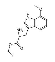 7-METHOXY-D-TRYPTOPHAN ETHYL ESTER结构式