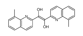 1,2-bis(8-methyl-2-quinolyl)ethene-1,2-diol Structure