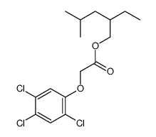 (2-ethyl-4-methylpentyl) 2-(2,4,5-trichlorophenoxy)acetate结构式