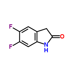 5,6-Difluorooxindole Structure