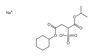 2-(Sodiosulfo)butanedioic acid 1-(1-methylethyl)4-cyclohexyl ester picture