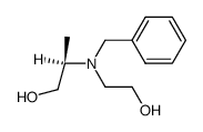 (R)-2-(benzyl(2-hydroxyethyl)amino)propan-1-ol Structure