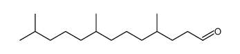 4,8,12-trimethyltridecanal Structure