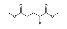 Dimethyl 2-fluoropentanedioate Structure