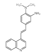 1,2-Benzenediamine,N1,N1-dimethyl-4-[2-(4-quinolinyl)ethenyl]-结构式