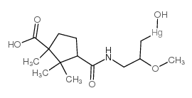 汞罗茶碱结构式