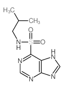 1H-Purine-6-sulfonamide, N- (2-methylpropyl)- structure