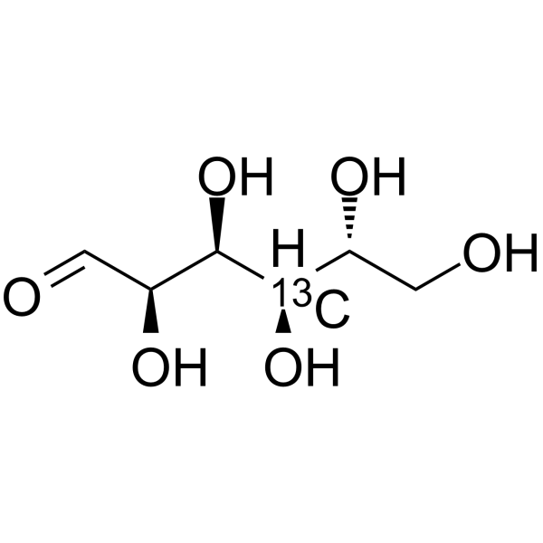 D-Glucose-13C-1 Structure